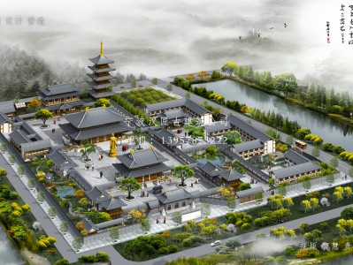桐乡寺庙建筑总体规划方案